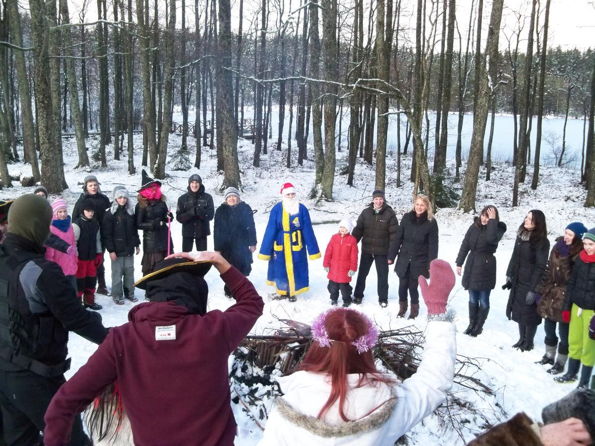 Eaklimu Kaimo Turizmo Sodyba Iesnale Konuk evi Babrungenai Dış mekan fotoğraf